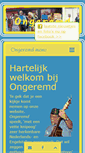 Mobile Screenshot of ongeremd.nl